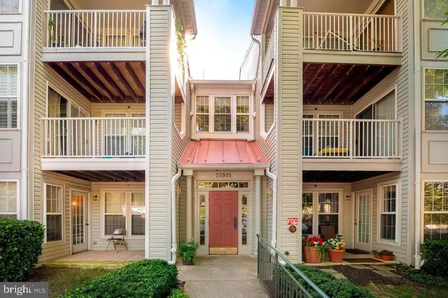 front view of an apartment