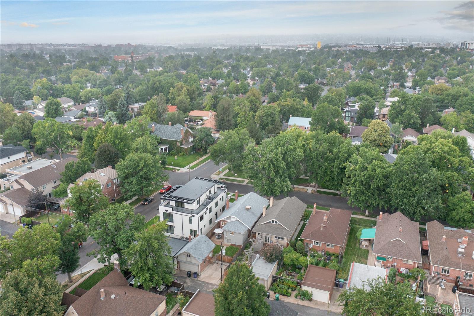 486 South Corona Street Denver, CO 80209 - Photo 40 of 46 an aerial view of multiple house