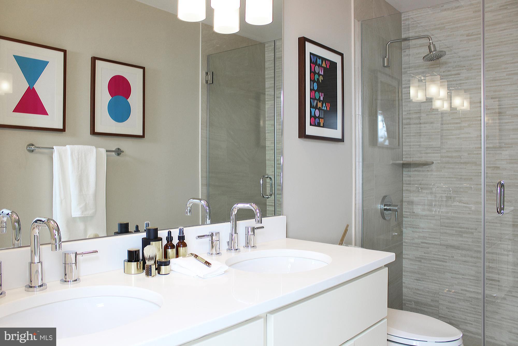 3222 Cherry Hill Lane, Unit D2 Washington, DC 20007 - Photo 15 of 24 Double vanity bath