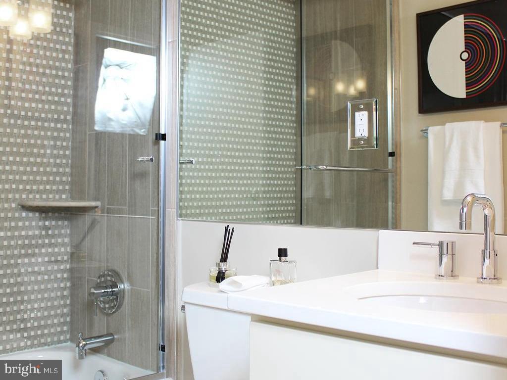 3222 Cherry Hill Lane, Unit D2 Washington, DC 20007 - Photo 22 of 24 Beautiful Guest bathroom