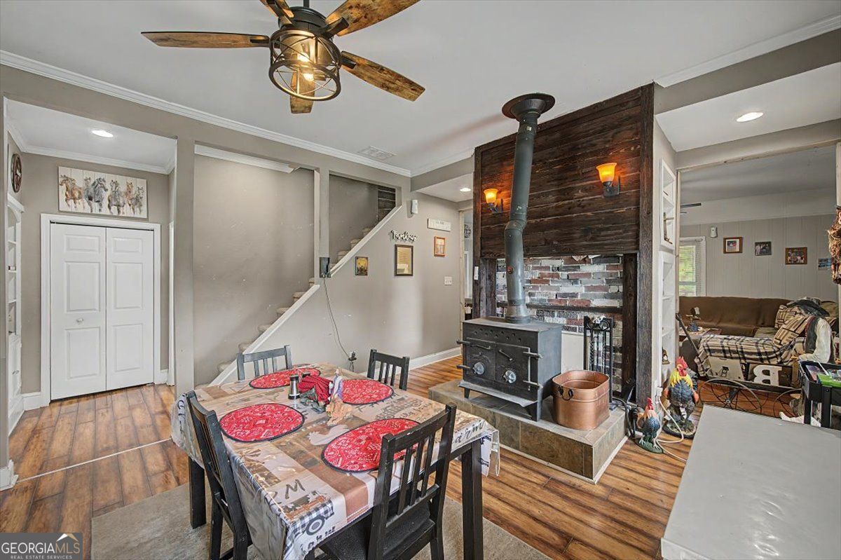 483 Coal Road Northwest Resaca, GA 30735 - Photo 17 of 56 a dinning room with furniture and a window