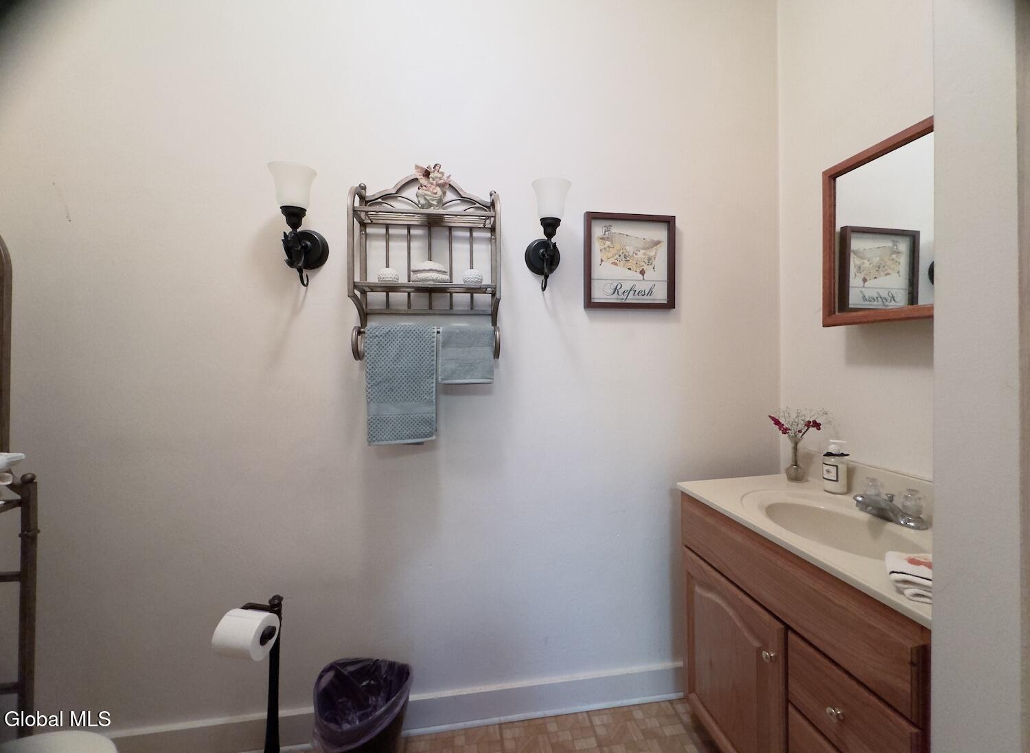 48 Old Lake Colby Road Saranac Lake, NY 12983 - Photo 14 of 30 Downstairs Half Bathroom