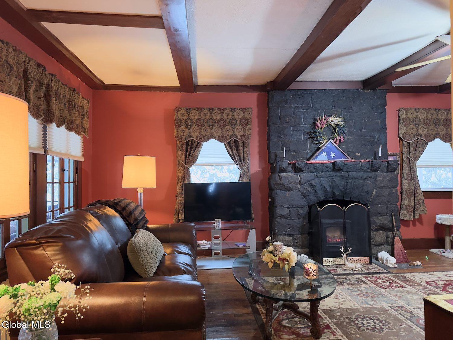 48 Old Lake Colby Road Saranac Lake, NY 12983 - Photo 4 of 30 Living Room