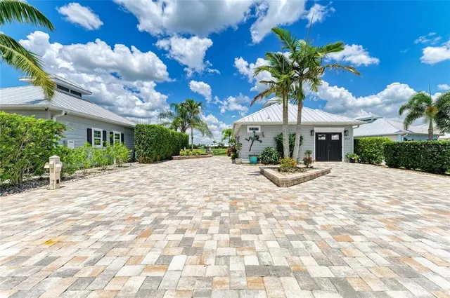 a view of a house with a porch