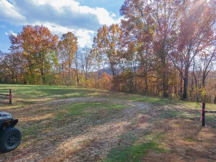 a view of lake with mountain