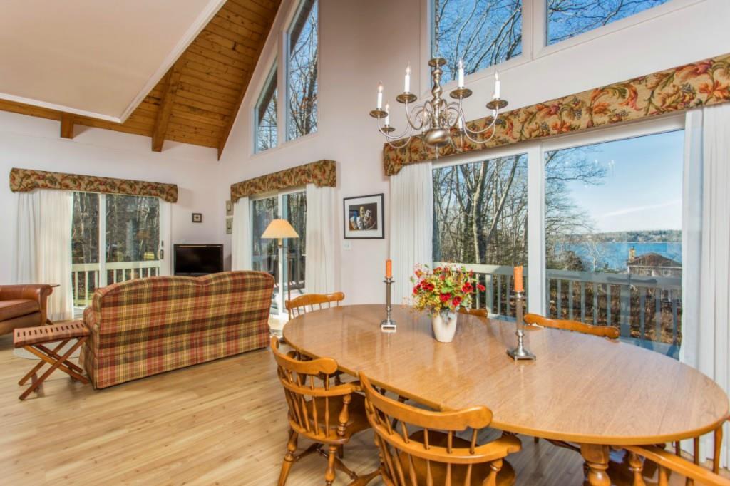 13 Poore Road East Boothbay, ME 04544 - Photo 16 of 31 The dining room, with wonderful...