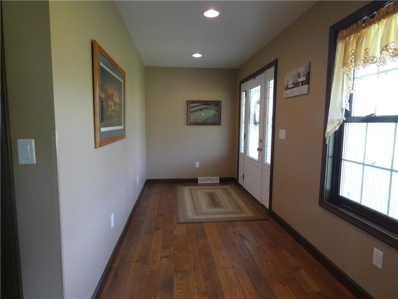 246 Burdette Road Stoneboro, PA 16153 - Photo 11 of 24 Front entryway with hardwood floor