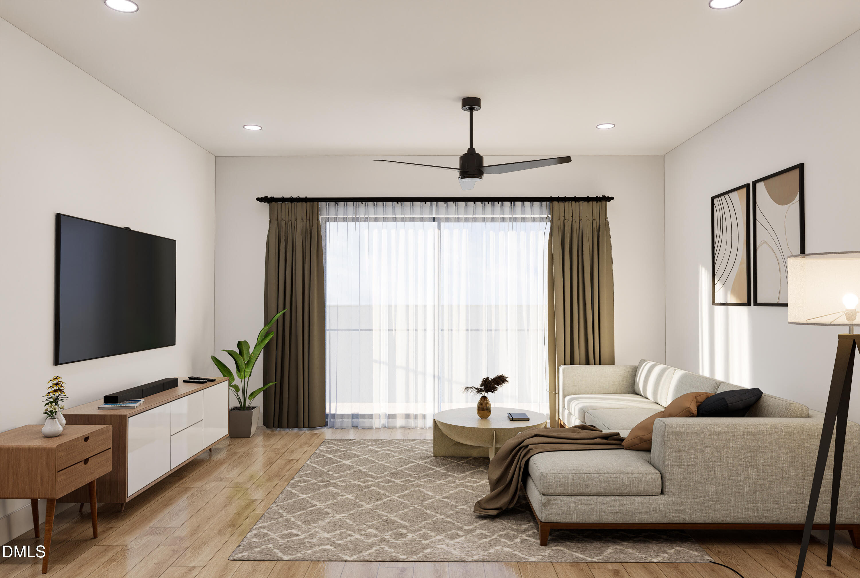 709 East Lenoir Street, Unit 307 Raleigh, NC 27601 - Photo 5 of 19 Living Room Alt