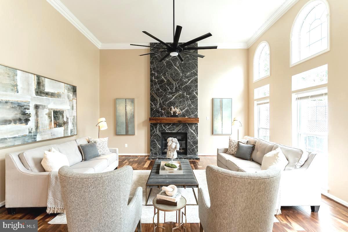 40506 Banshee Drive Leesburg, VA 20175 - Photo 10 of 36 Dramatic floor to ceiling fire
place