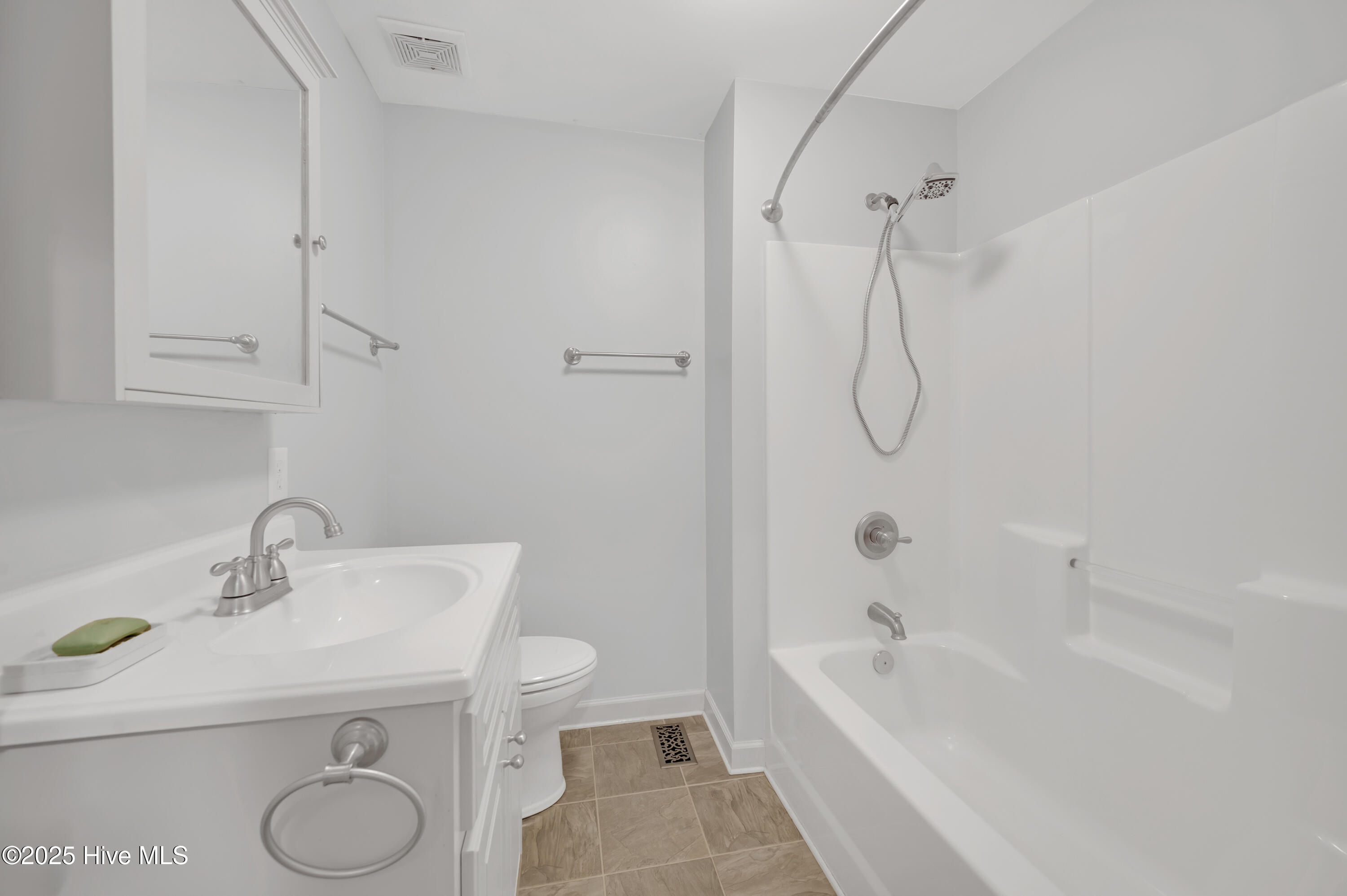 1107 Moonlight Road Scotland Neck, NC 27874 - Photo 38 of 57 hall bath adjacent to guest room