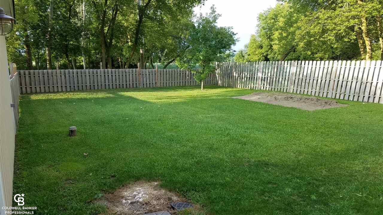 7630 Lapeer Road Avoca, MI 48006 - Photo 19 of 24 This is a view of the back yard.