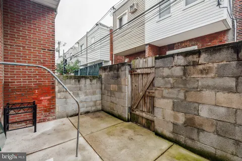 a front view of a building