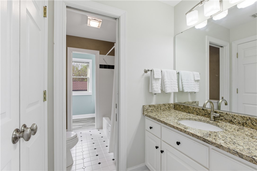 501 Capri Point Lavonia, GA 30553 - Photo 36 of 50 This bright bathroom features a clean vanity and ample natural light.