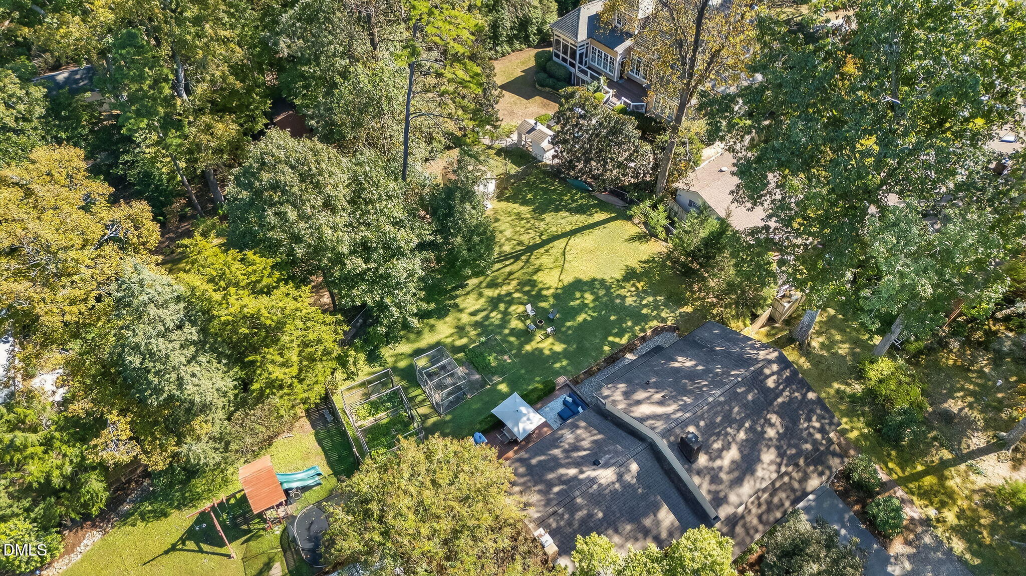 4206 Laurel Ridge Drive Raleigh, NC 27612 - Photo 59 of 62 Yard extends well beyond fence. Enough room for an ADU