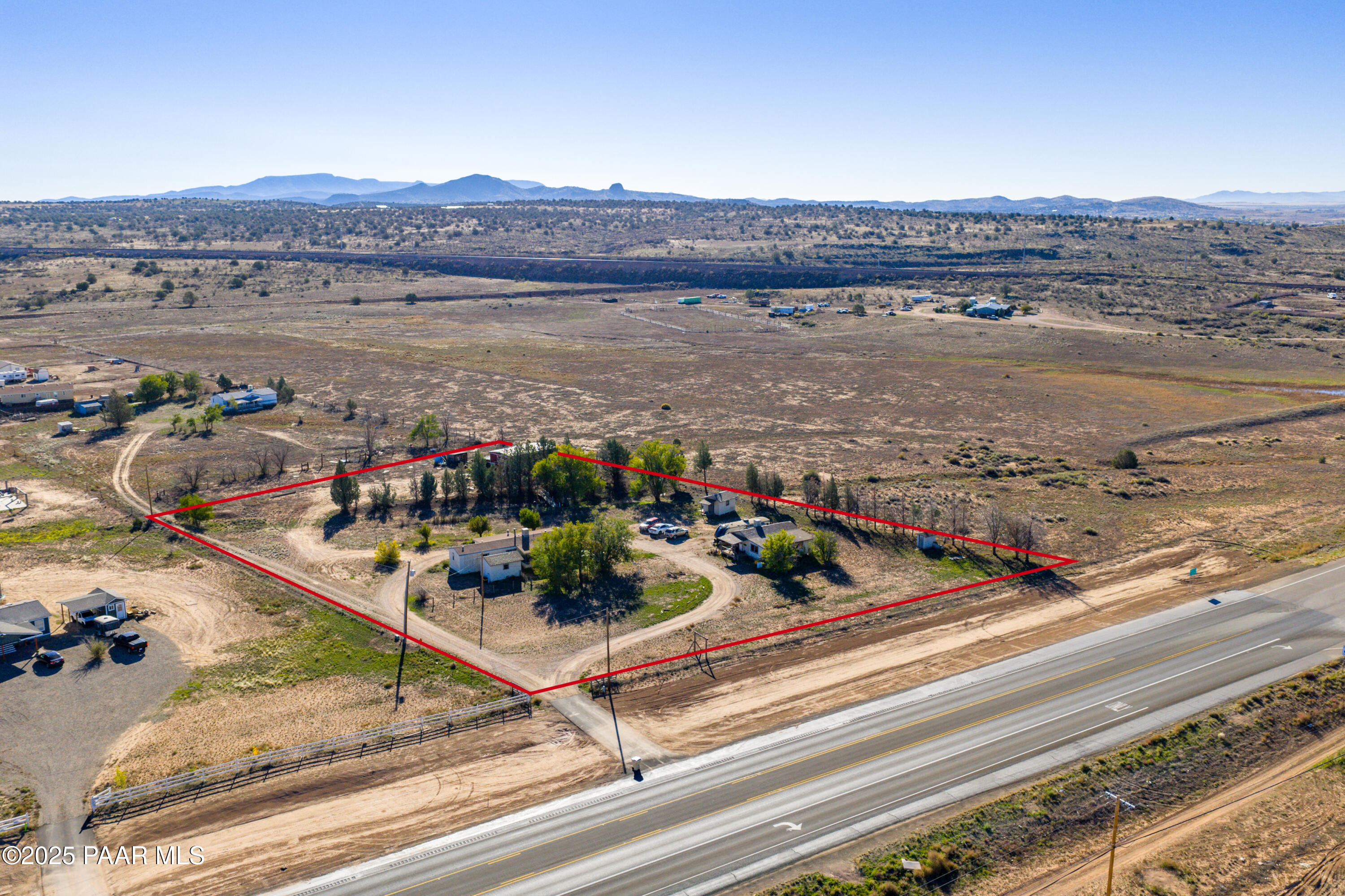 a view of a lake and a mountain view