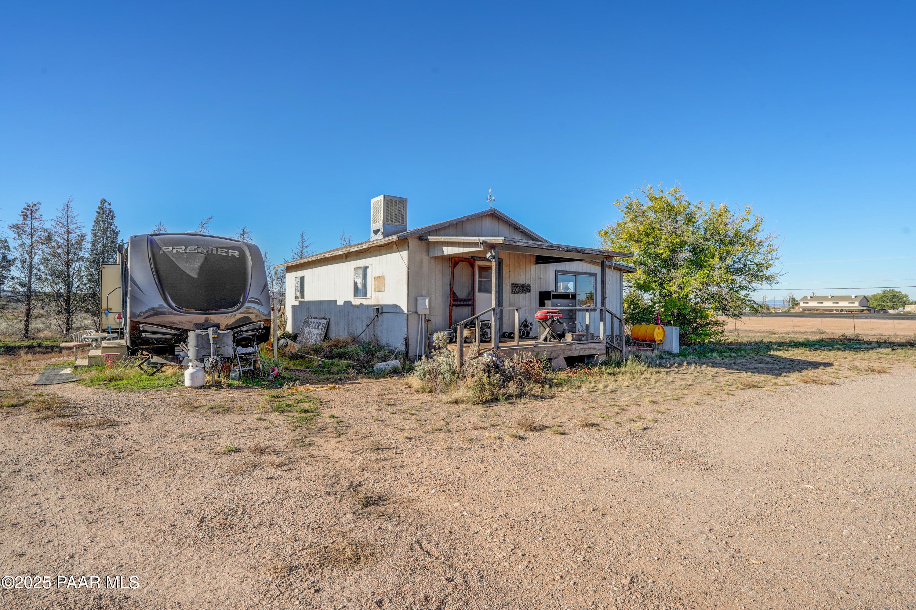 24025 North State Route 89 Paulden, AZ 86334 - Photo 19 of 29 a view of a house with backyard porch and sitting area