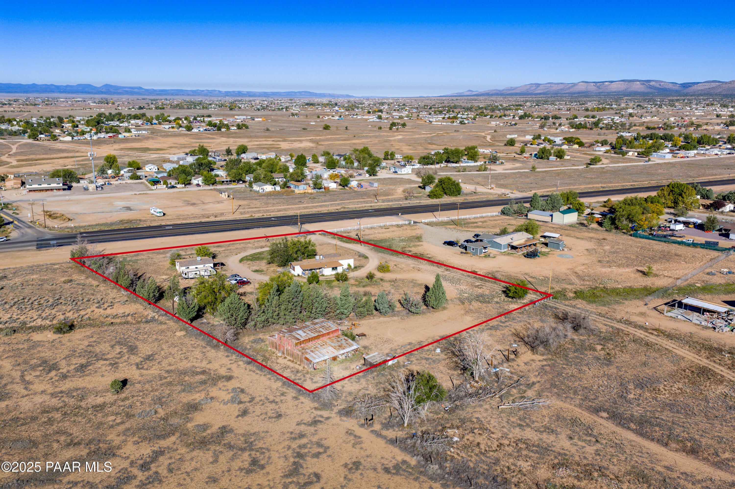 24025 North State Route 89 Paulden, AZ 86334 - Photo 28 of 29 an aerial view of a city