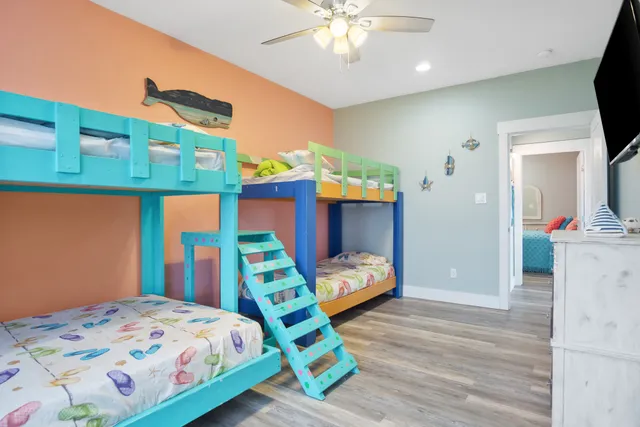 a view of a balcony with an outdoor space