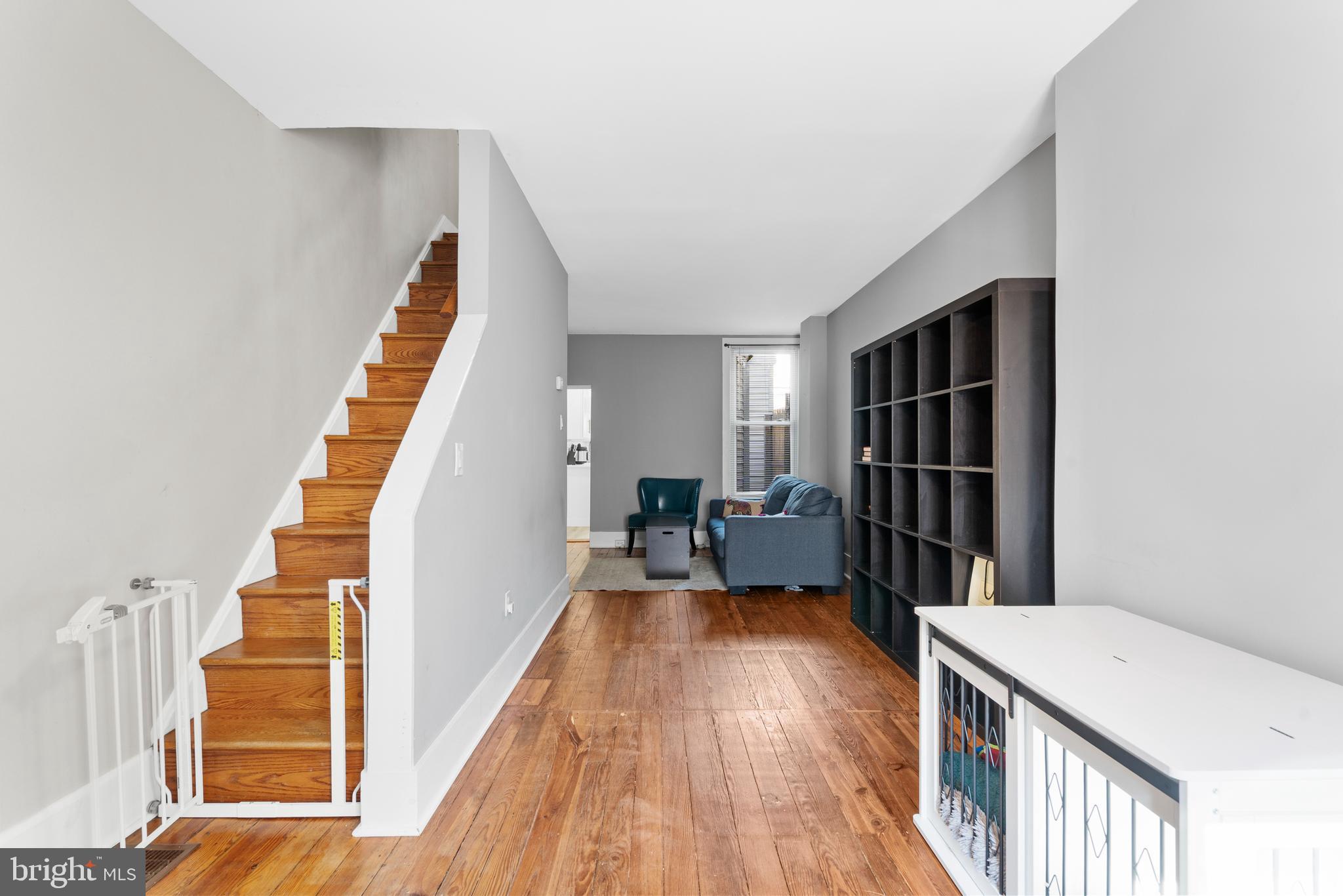 2564 Kern Street Philadelphia, PA 19125 - Photo 2 of 35 a view of entryway and hall with wooden floor