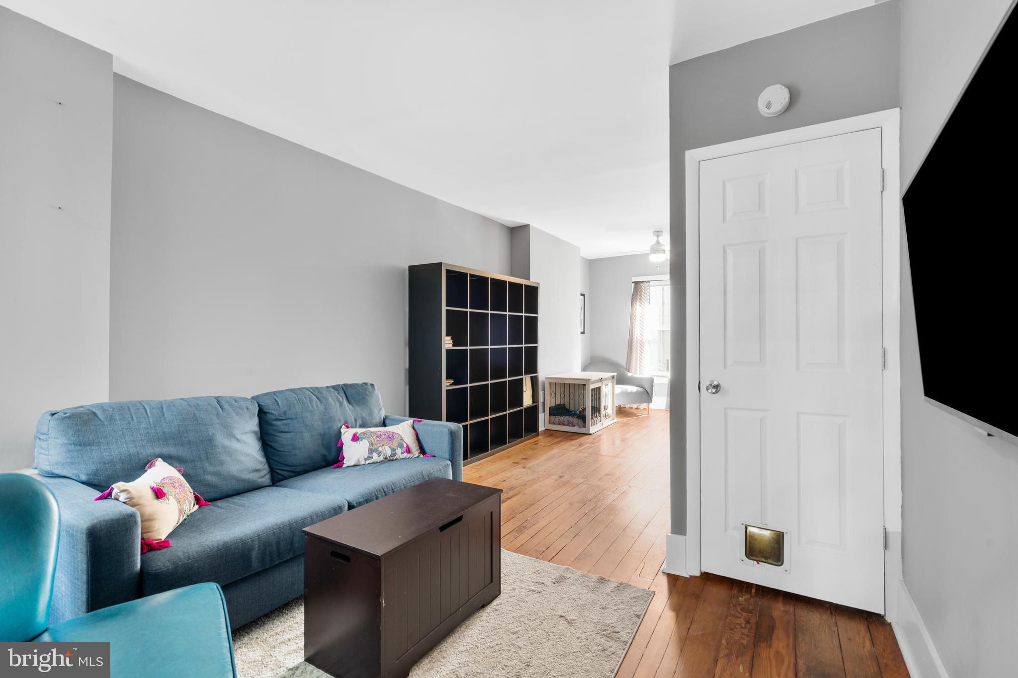 2564 Kern Street Philadelphia, PA 19125 - Photo 7 of 35 a living room with furniture and a flat screen tv