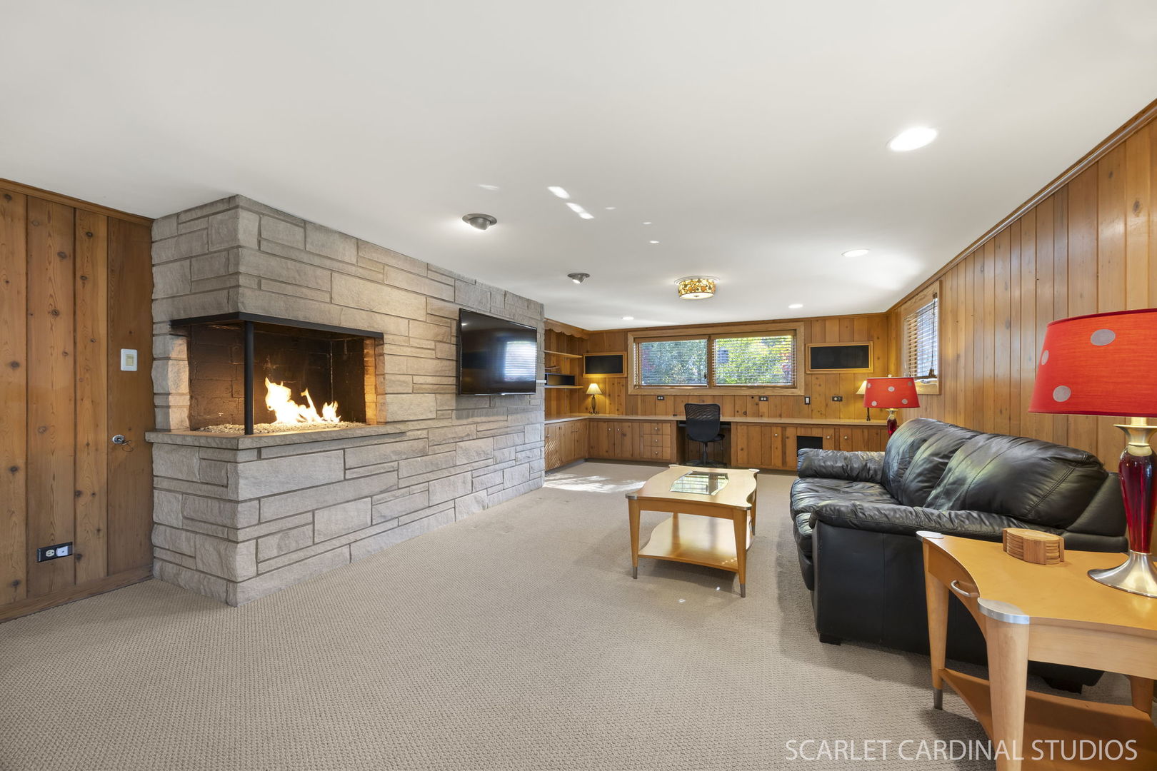 1007 Beau Brummel Drive Sleepy Hollow, IL 60118 - Photo 21 of 35 a living room with furniture and a fireplace