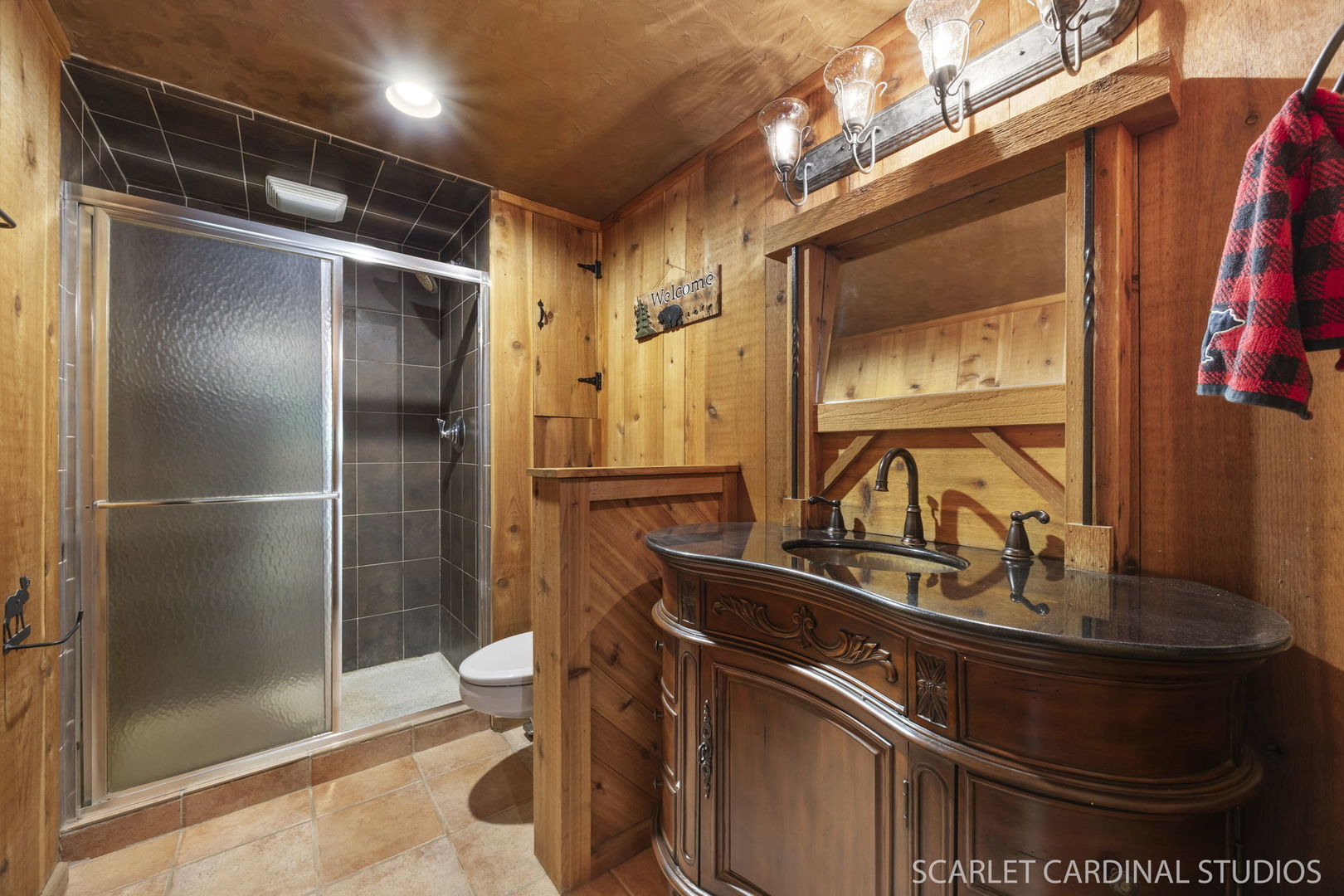 1007 Beau Brummel Drive Sleepy Hollow, IL 60118 - Photo 23 of 35 a bathroom with a sink toilet and shower