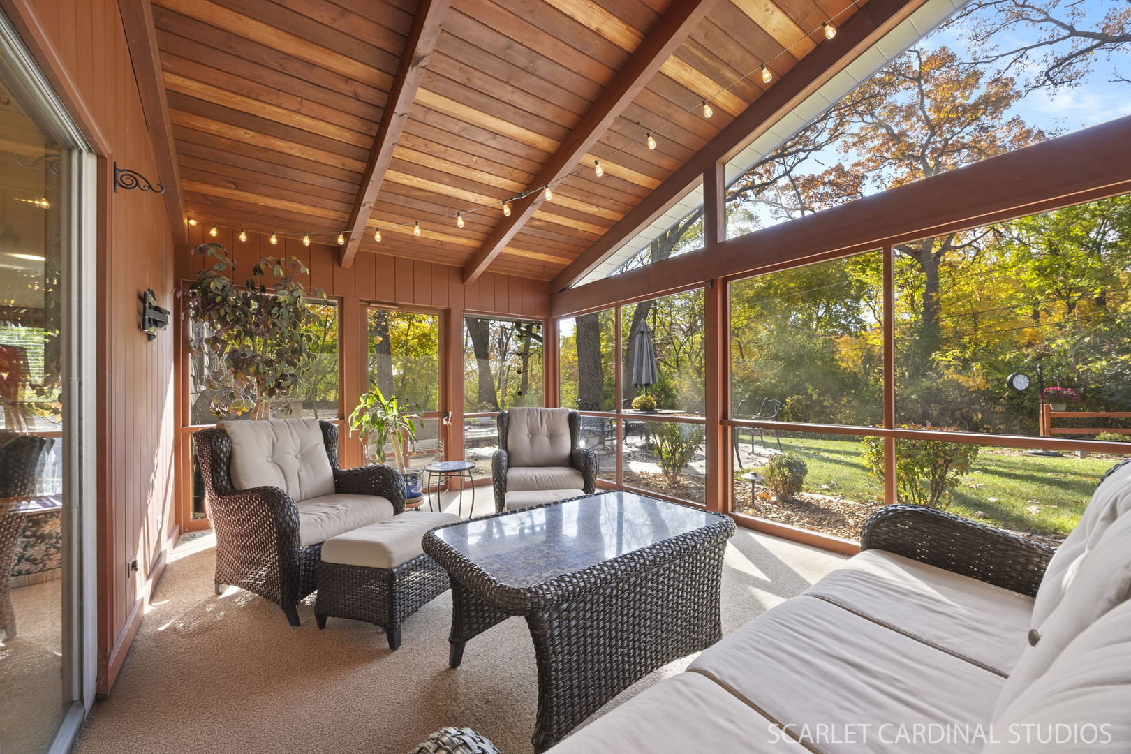 1007 Beau Brummel Drive Sleepy Hollow, IL 60118 - Photo 26 of 35 a balcony with furniture and a table