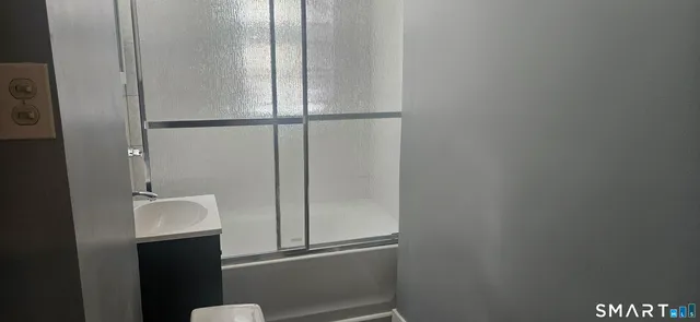 a bathroom with a sink