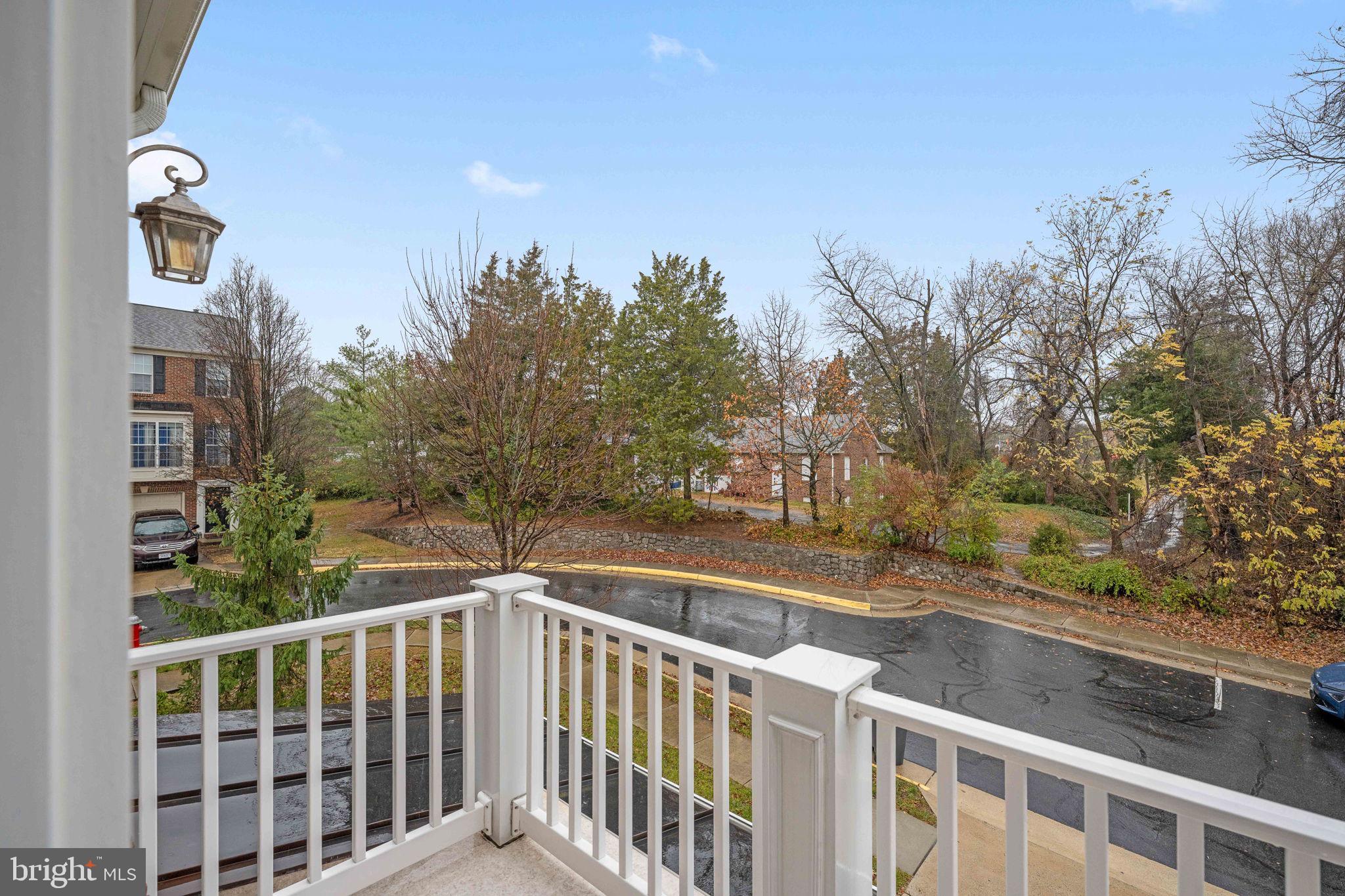 6044 Masondale Road Alexandria, VA 22315 - Photo 32 of 64 a view of city from a balcony