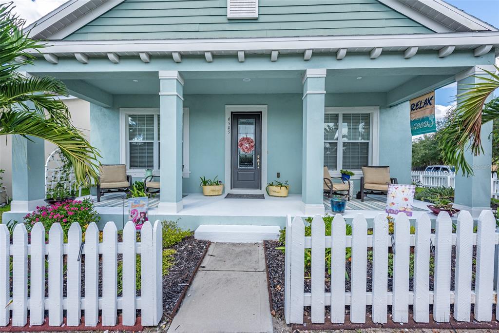 6505 Watson Road Riverview, FL 33578 - Photo 1 of 1 Welcome to this charming, cottage style home with 3 bedrooms, den, 2 elegant bathrooms and oversized 3 car garage on a corner lot in Winthrop Village.
