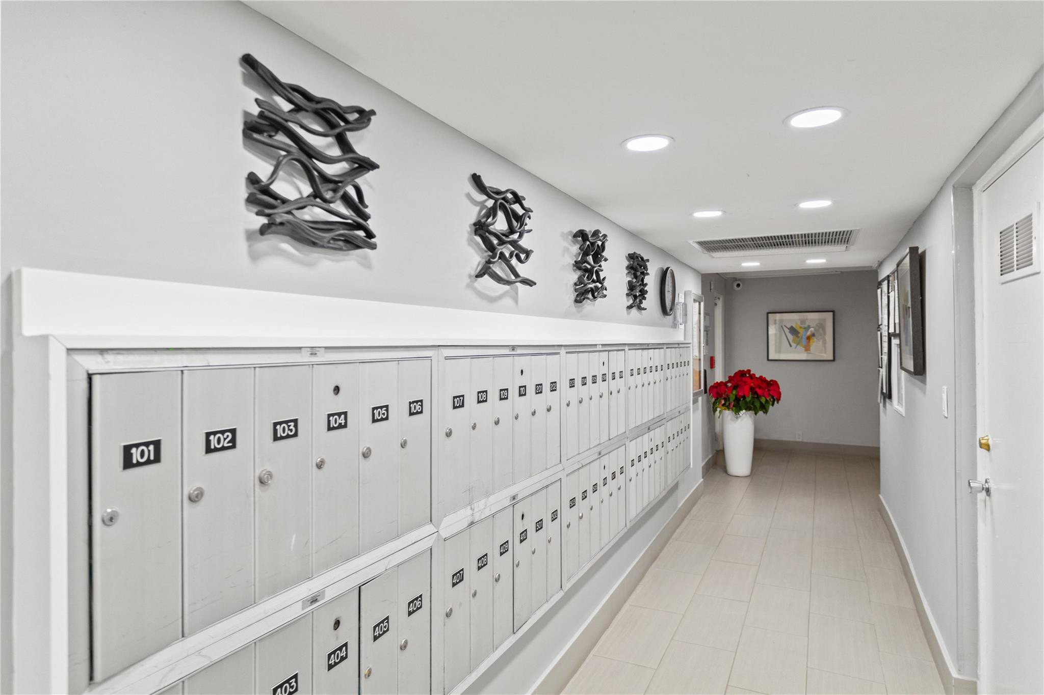 3000 South Course Drive, Unit 607 Pompano Beach, FL 33069 - Photo 32 of 36 Mail Room in Lobby