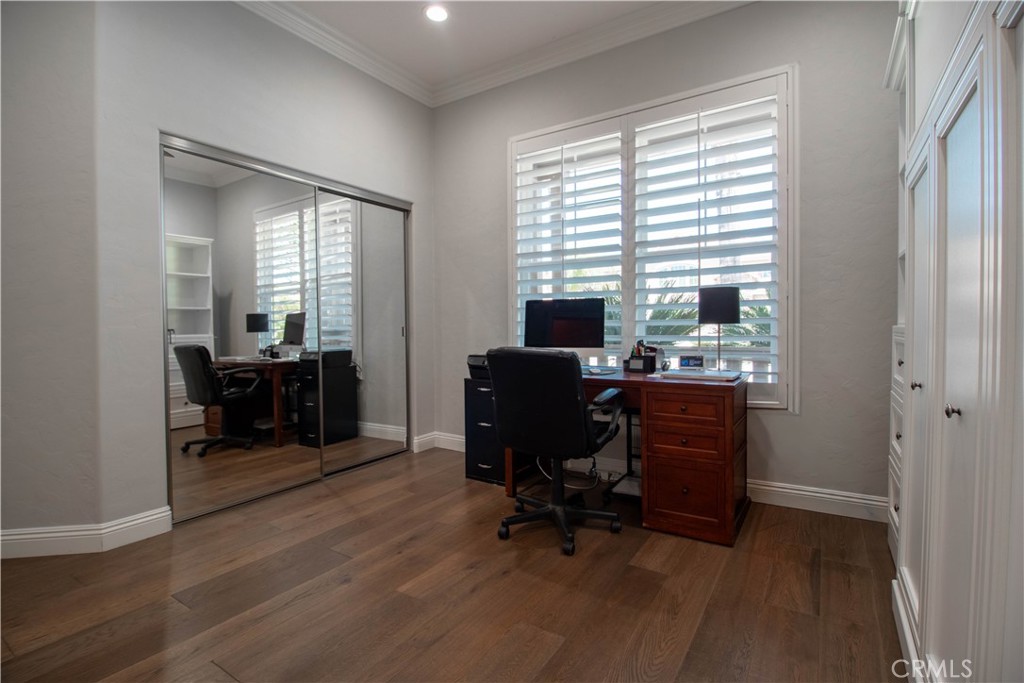 33699 Spring Brook Circle Temecula, CA 92592 - Photo 69 of 83 a view of a workspace with furniture and a window