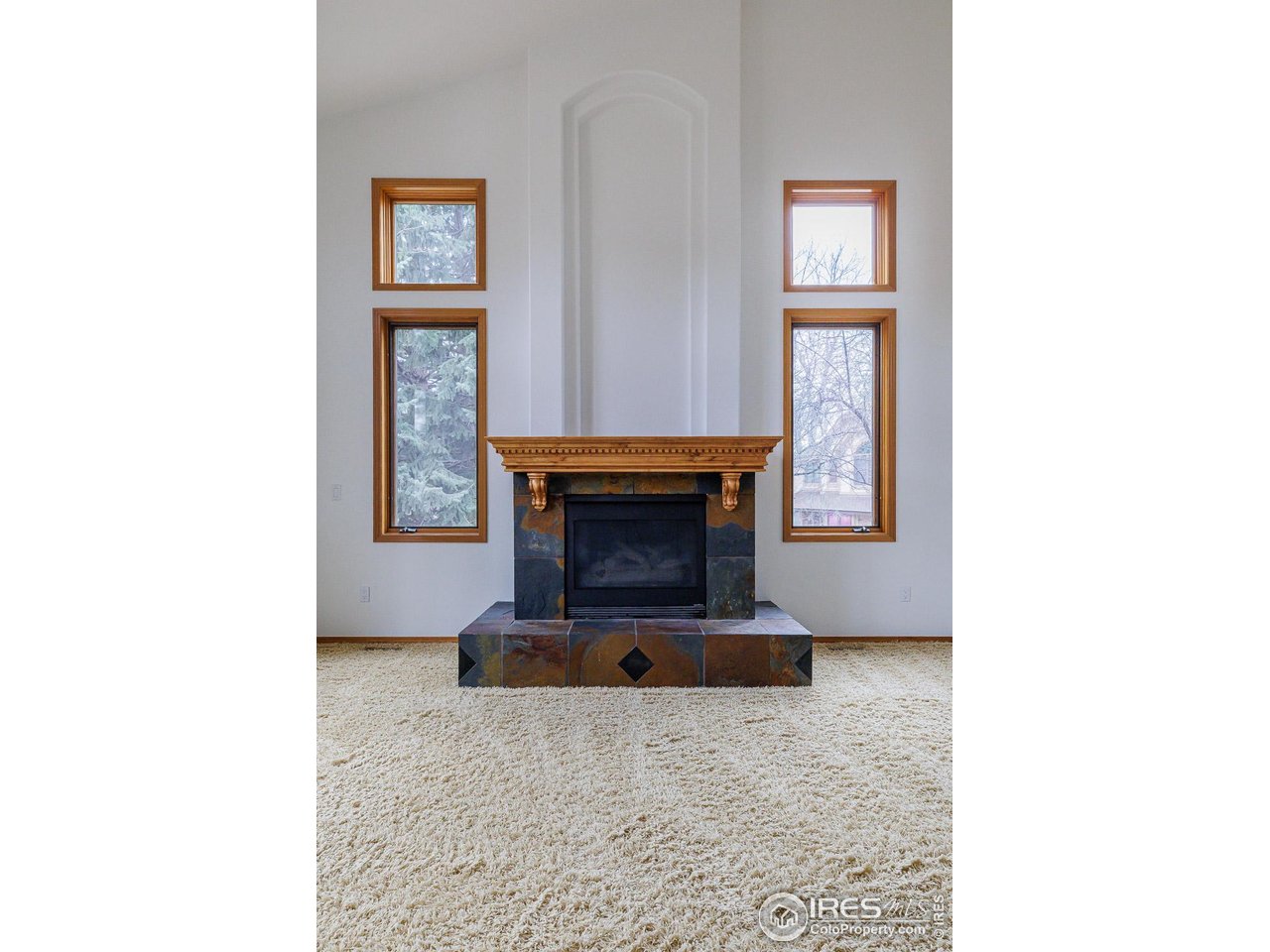 8461 Pawnee Lane Niwot, CO 80503 - Photo 15 of 31 Gas fireplace in family room