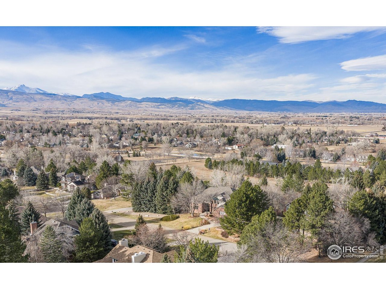 8461 Pawnee Lane Niwot, CO 80503 - Photo 24 of 31 Views of the Front Range and Long's Peak