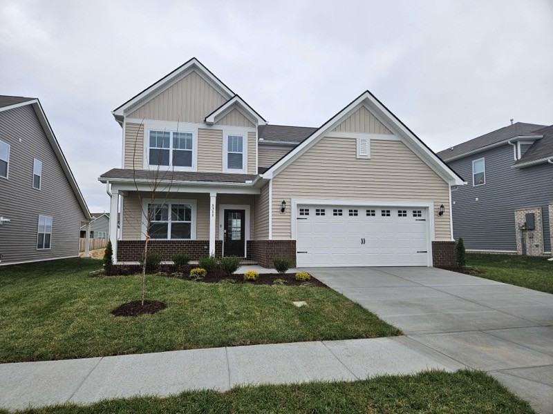 1311 Chambers Bay Drive, Unit LOT 802 Lebanon, TN 37087 - Photo 1 of 5 a view of house with yard and parking