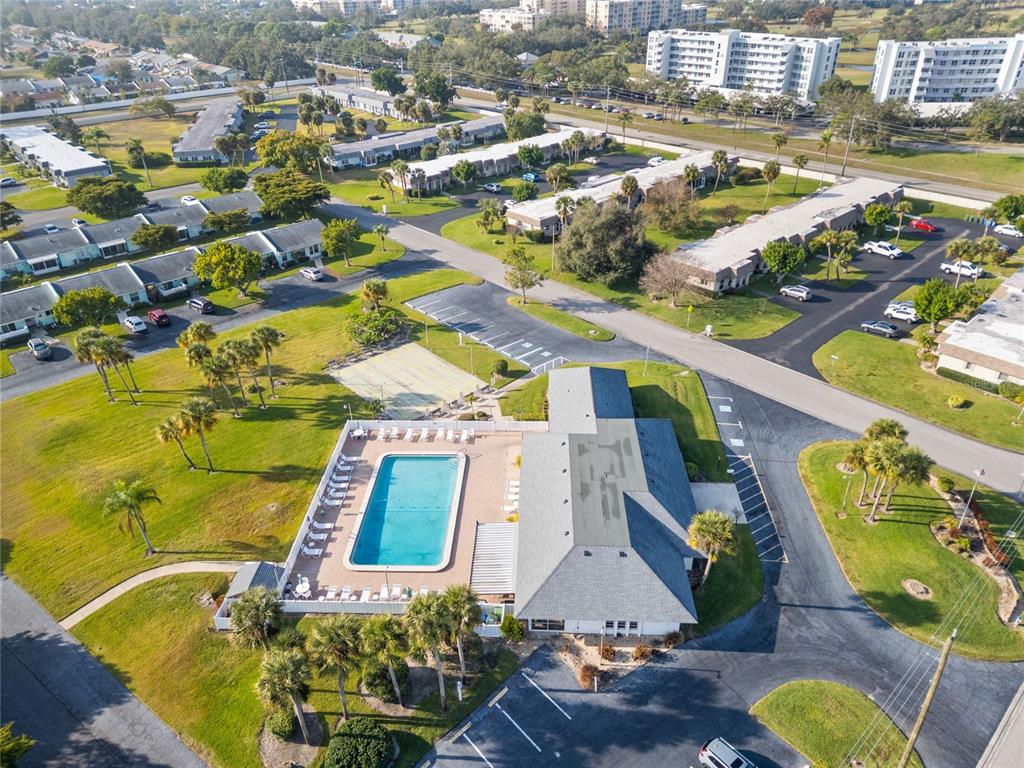 3801 42nd Street West Bradenton, FL 34205 - Photo 27 of 34 an aerial view of residential houses with outdoor space