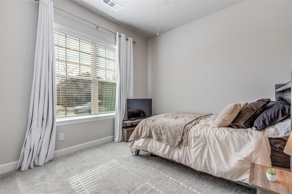 356 Greenbriar Road Little Elm, TX 75068 - Photo 19 of 25 Bedroom with carpet and baseboards