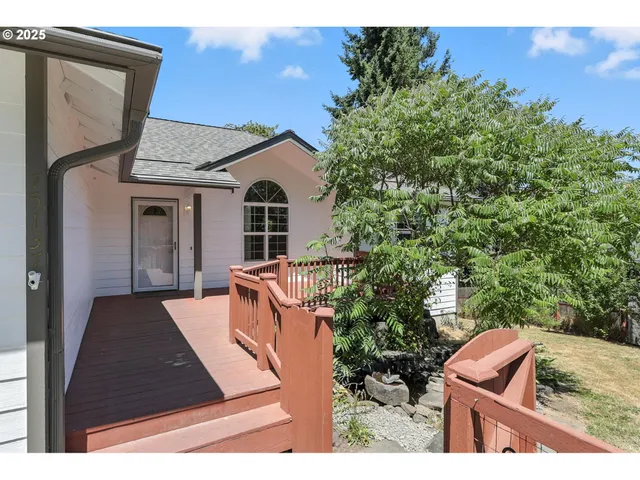 a view of a couches in the patio of the house