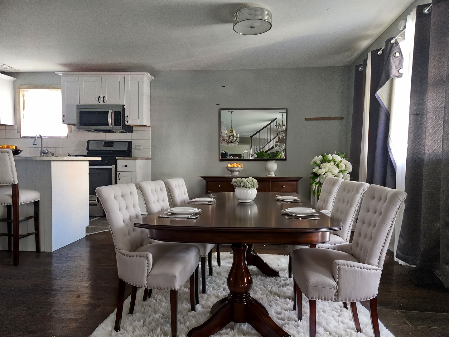6732 South Peoria Street Chicago, IL 60621 - Photo 6 of 22 a view of a dining room with furniture