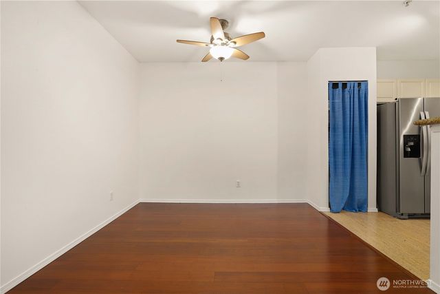 a kitchen with stainless steel appliances a stove sink and refrigerator