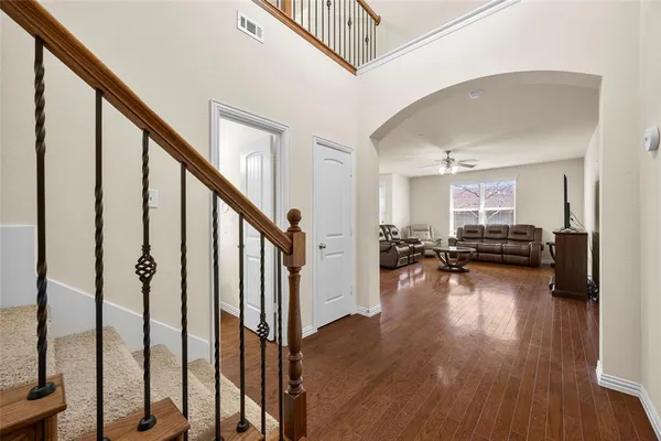 a view of a living room