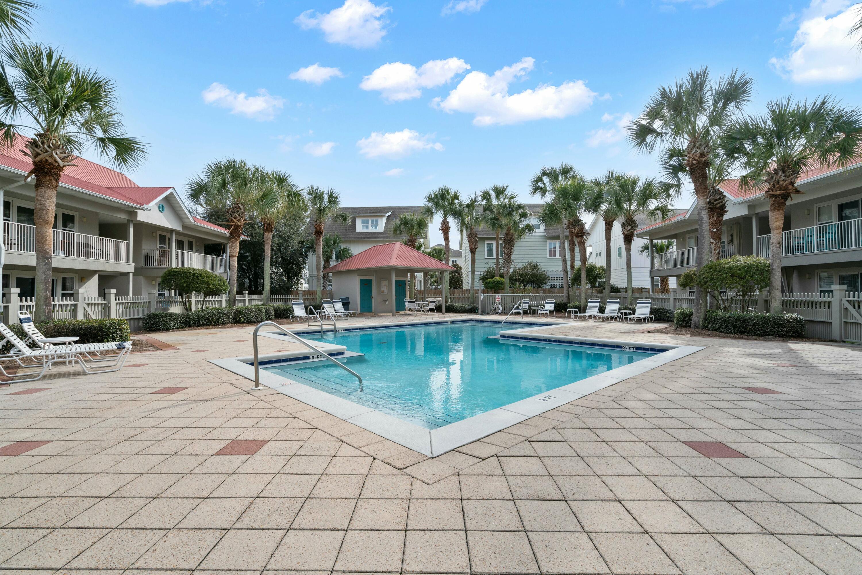 82 Sugar Sand Lane, Unit C1 Santa Rosa Beach, FL 32459 - Photo 16 of 29 a view of a swimming pool with a patio