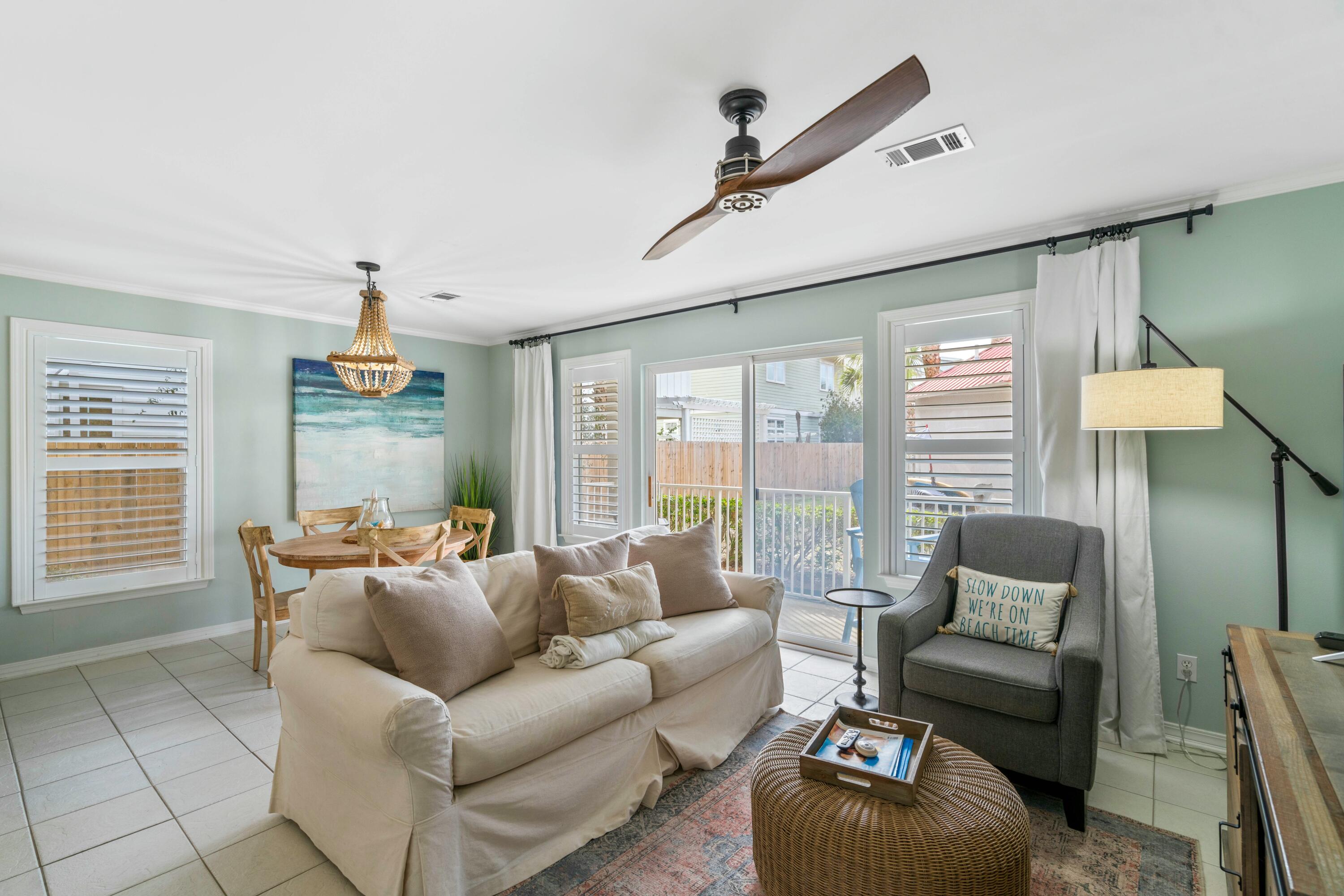 82 Sugar Sand Lane, Unit C1 Santa Rosa Beach, FL 32459 - Photo 5 of 29 a living room with furniture and a window