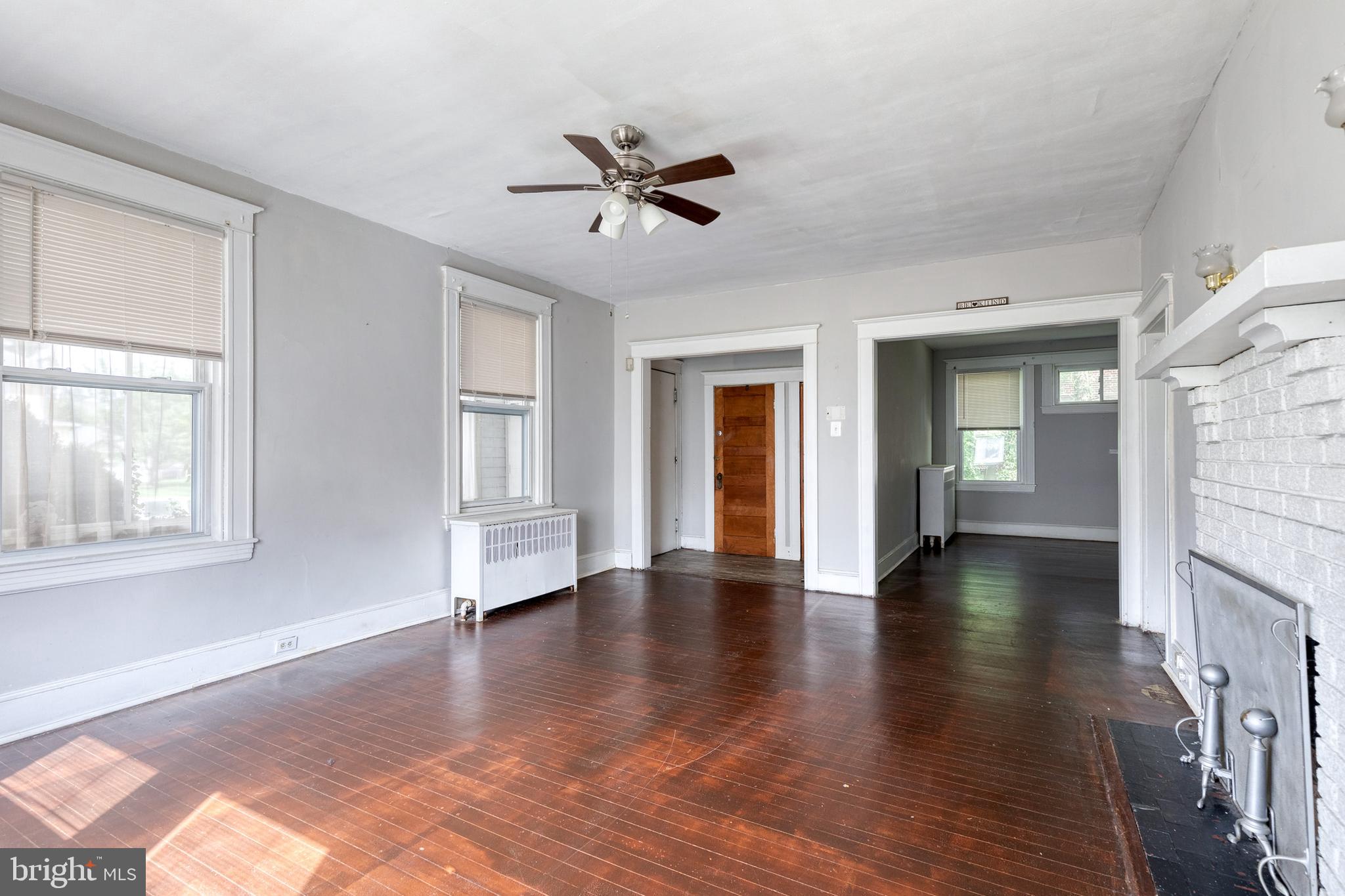 3711 Egerton Road Baltimore, MD 21215 - Photo 14 of 36 Unit 1 entryway, living and dining room