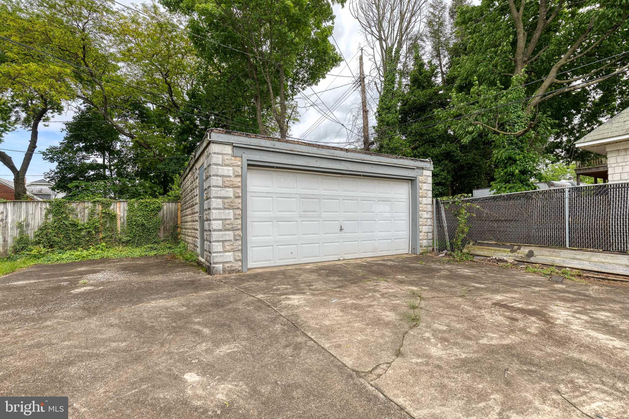 3711 Egerton Road Baltimore, MD 21215 - Photo 33 of 36 Detached 2 car garage and parking pad