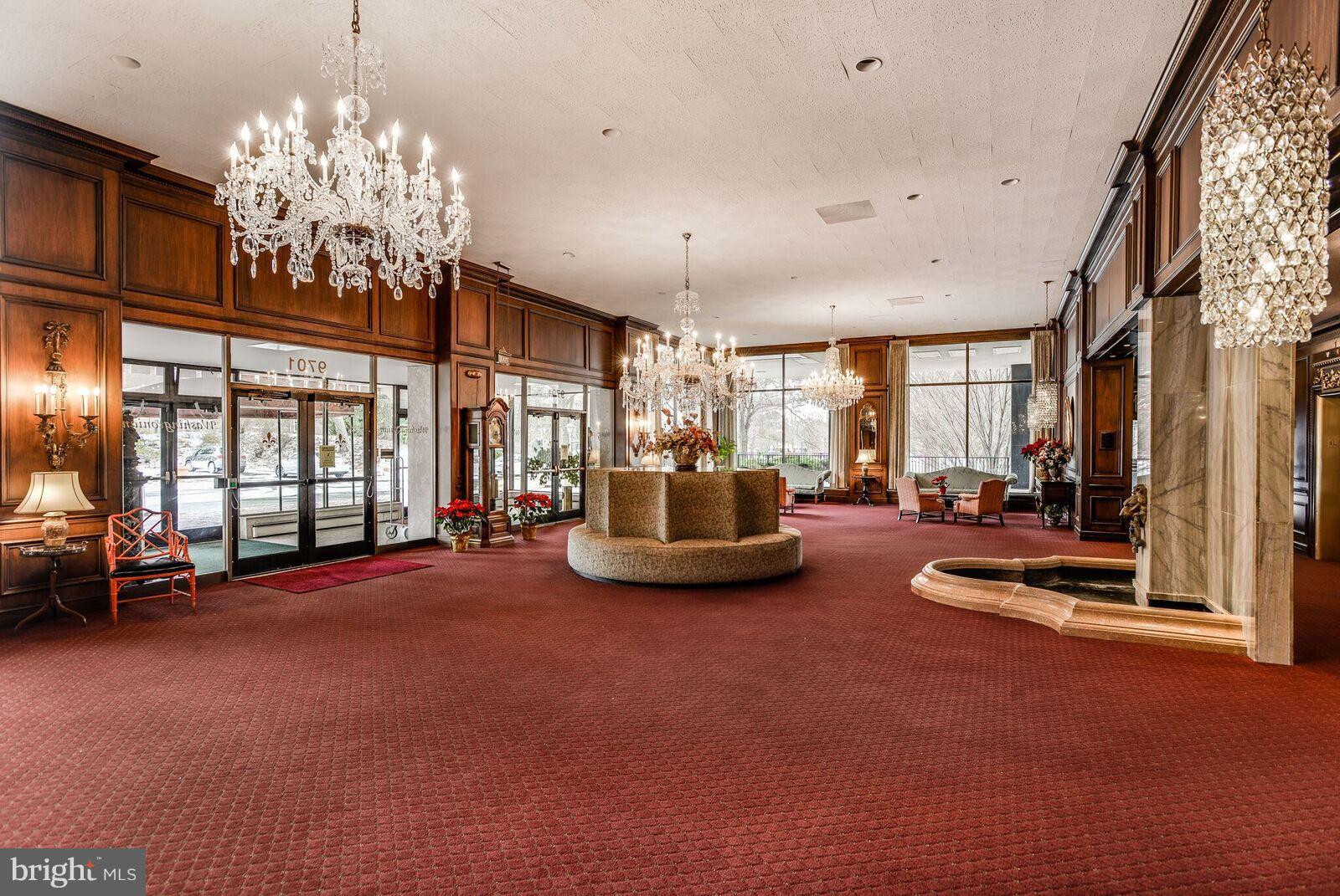 9701 Fields Road, Unit 2301 Gaithersburg, MD 20878 - Photo 13 of 21 Grand Lobby Entrance