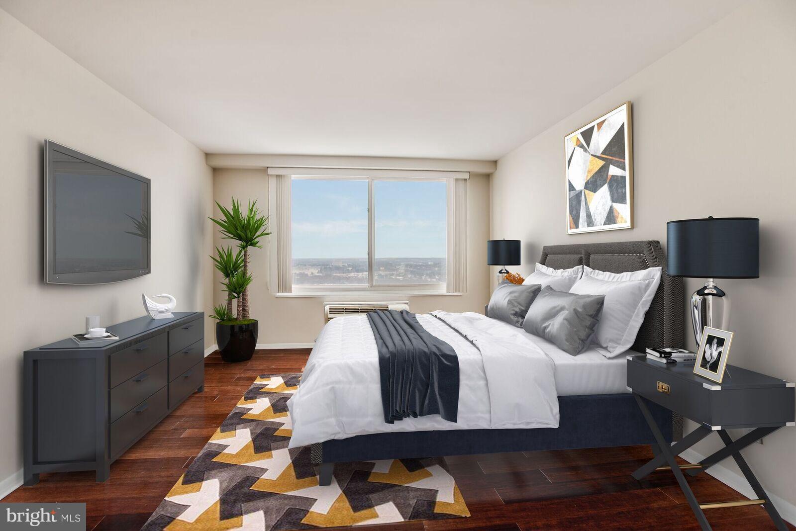 9701 Fields Road, Unit 2301 Gaithersburg, MD 20878 - Photo 7 of 21 Master Suite with Dressing Area & Great View