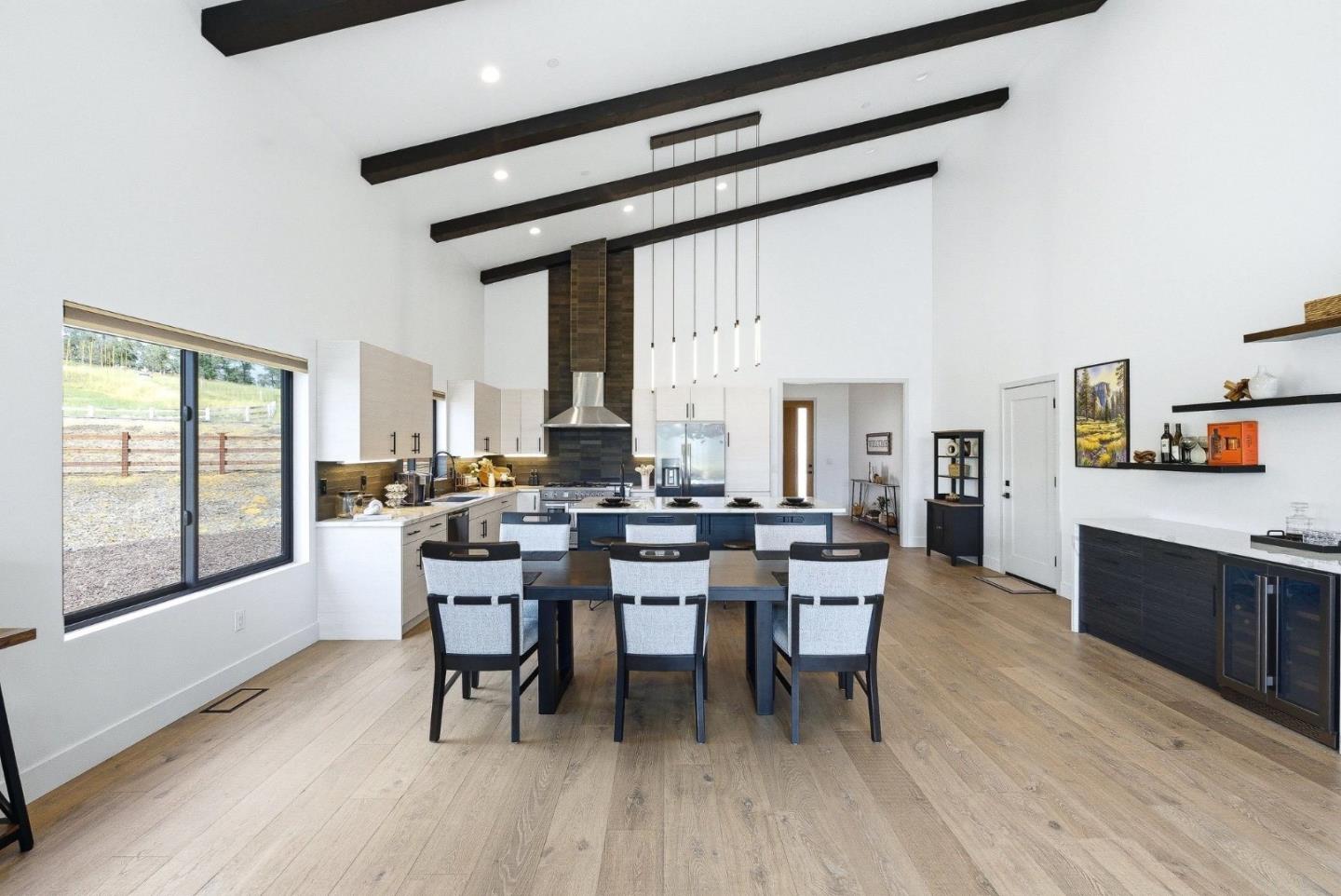 2033 Quiver Street Copperopolis, CA 95228 - Photo 16 of 40 a view of a dining room with furniture and wooden floor