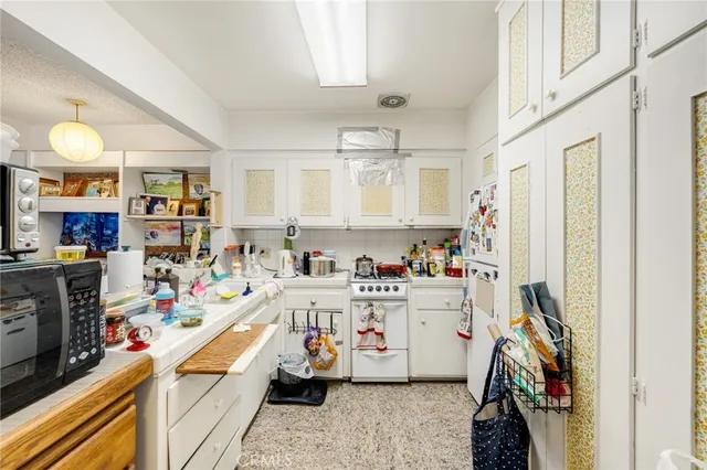 a room with storage and utility