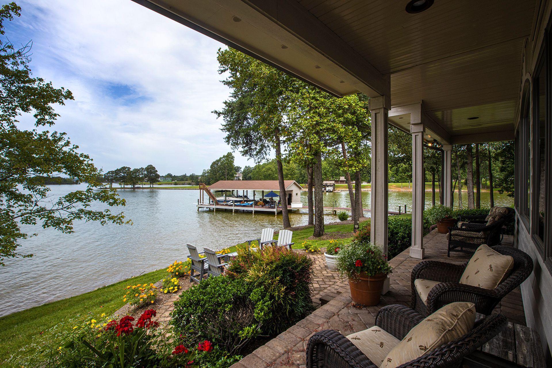 8250 Scruggs Road Moneta, VA 24121 - Photo 54 of 76 Covered lakeside porch